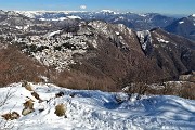 29 Tratto in ripida salita con bella vista sull'altopiano Selvino-Aviatico